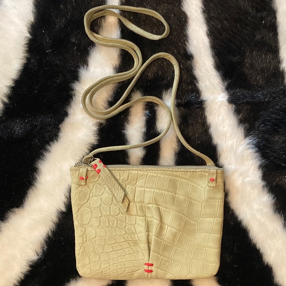 NWOT-49 SQUARE MILES•LEATHER POCKETBOOK HANDBAG•